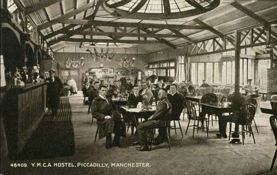Khaki Club, 1916 © Manchester YMCA