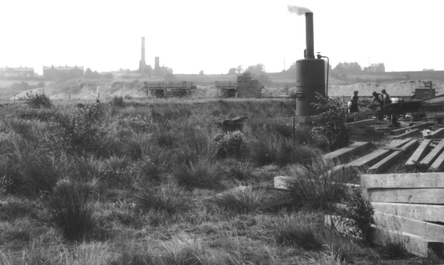 Building the Irlam Steel Works (then Partington Iron & Steel Co.) - Walter Occleston
