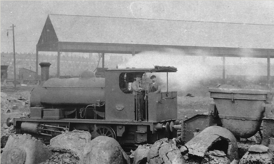 In later years molten slag would be poured when workers pulled a chain and the heavy ladle tipped - Walter Occleston