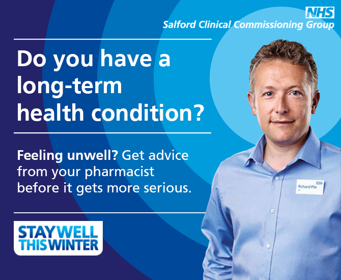 NHS Salford sidebar ad
